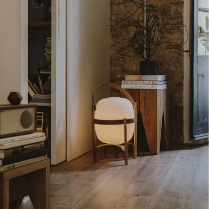 Træbordlampe – Naturlig Elegance med Varm, Moderne Stemningsbelysning Table Lamp Tech Butik