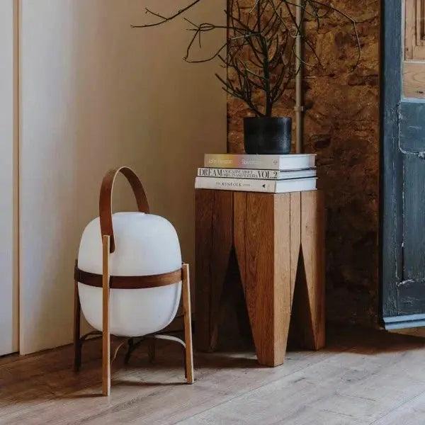 Træbordlampe – Naturlig Elegance med Varm, Moderne Stemningsbelysning Table Lamp Tech Butik