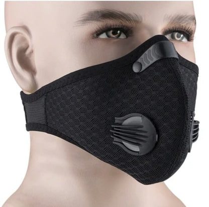 Genanvendelig Anti-Pollution Ansigtsmaske – Åndbar, Komfortabel & Beskyttende Premium Anti-Pollution Face Mask Tech Butik
