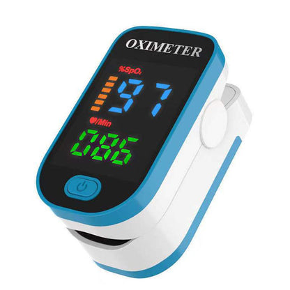 Bærbar Oximeter – Hurtig og Præcis Måling af Blodets Iltmætning På Farten Personal care Tech Butik Blå (farveskærm)