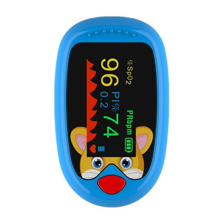 Bærbar Oximeter – Hurtig og Præcis Måling af Blodets Iltmætning På Farten Personal care Tech Butik Blå - Børn