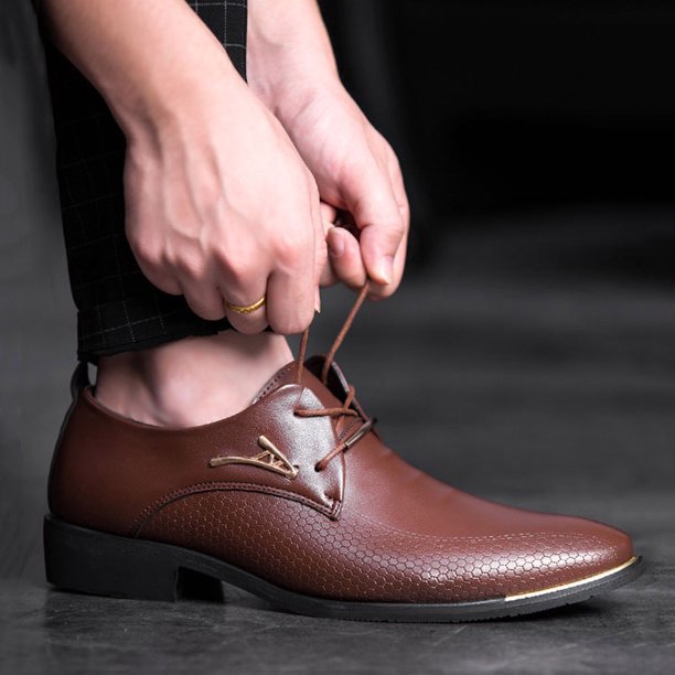 Herre Casual Lædersko – Tidløst Design med Overlegen Komfort Shoes Tech Butik