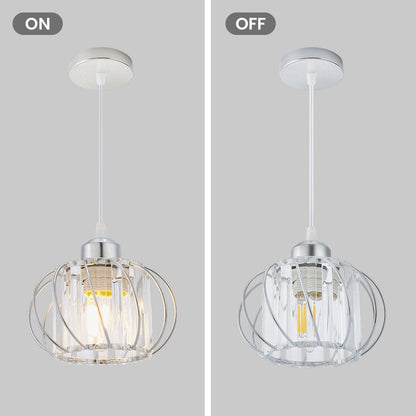 Stilfuld Globulær Glas Pendellampe - Minimal Elegance til Moderne Hjem Ceiling Light Tech Butik