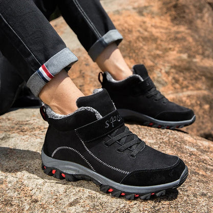 Herres Termiske Vandtætte Ankelstøvler – Holdbare, Varme og Skridsikre Boots Tech Butik