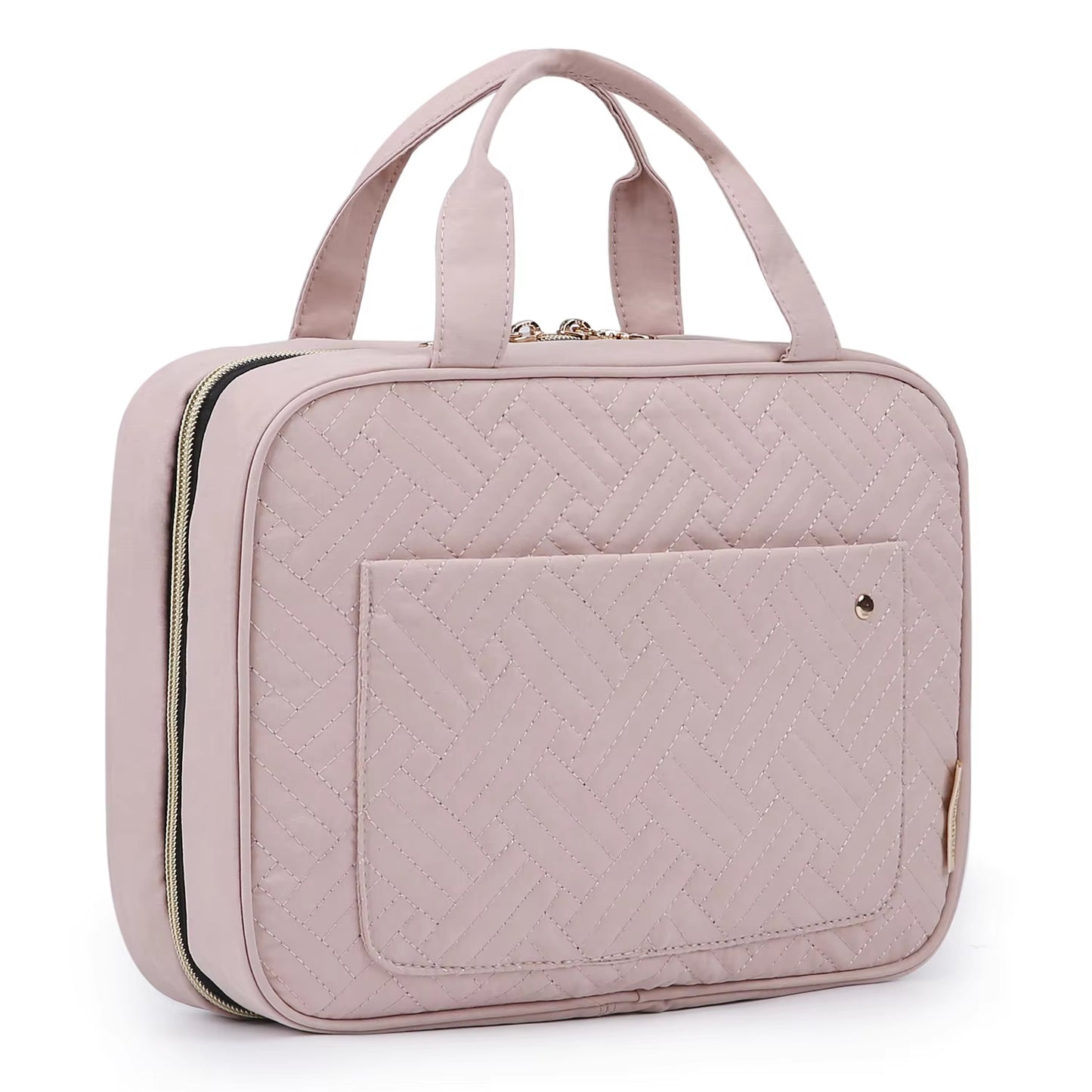 Stor Toilettaske til Kvinder – Rummelig, Organiseret og Klar til Rejse Toilettasker Tech Butik Lyserød
