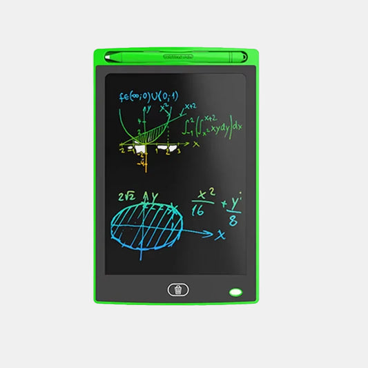 Farverig LCD Skriveplade til Børn – Genanvendelig Tegne- og Notatplade Electronics & Gadgets Tech Butik Grøn
