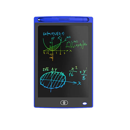 Farverig LCD Skriveplade til Børn – Genanvendelig Tegne- og Notatplade Electronics & Gadgets Tech Butik Blå