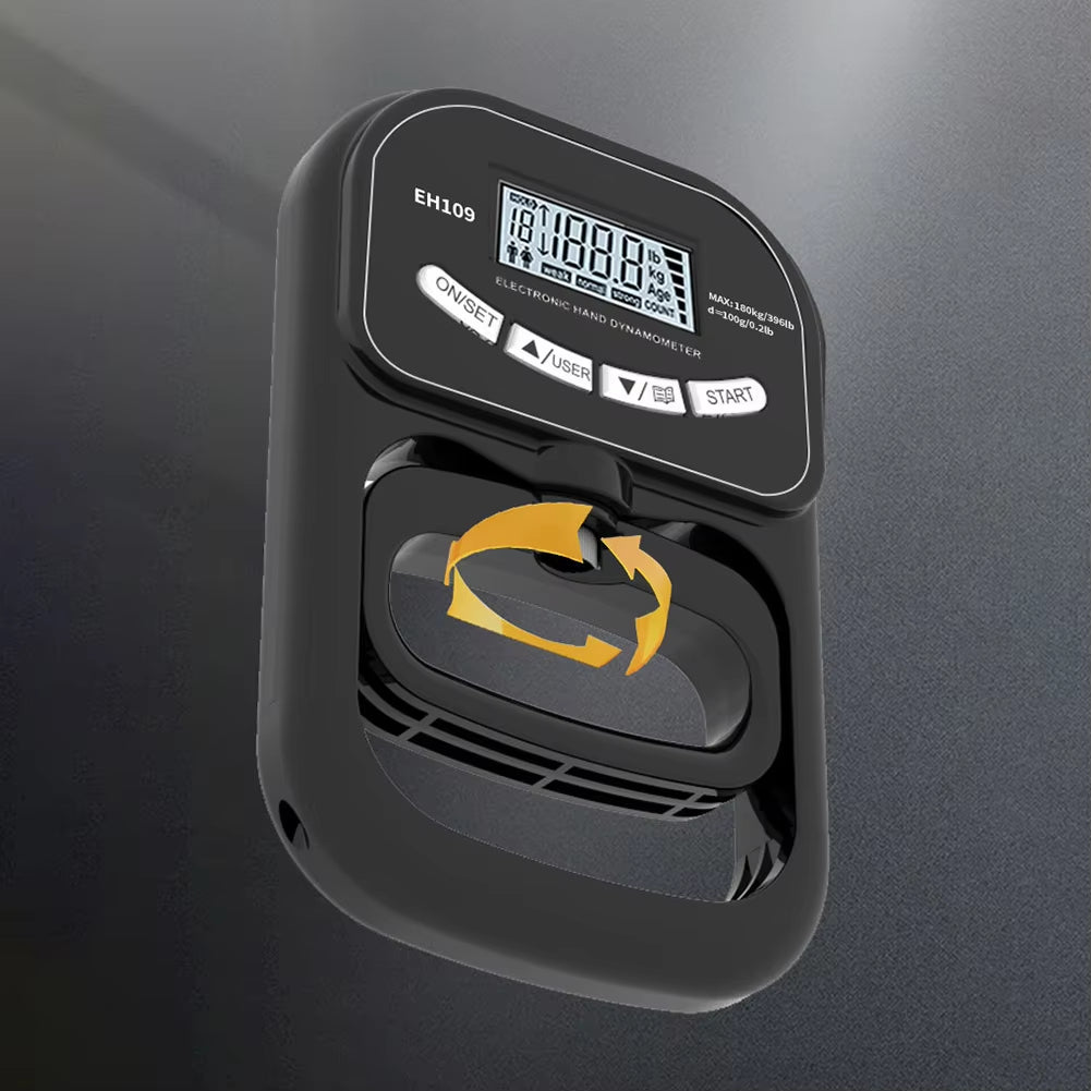 Digital Hånddynamometer – Præcis Styrkemåling op til 90 kg Fitness & Health Tech Butik
