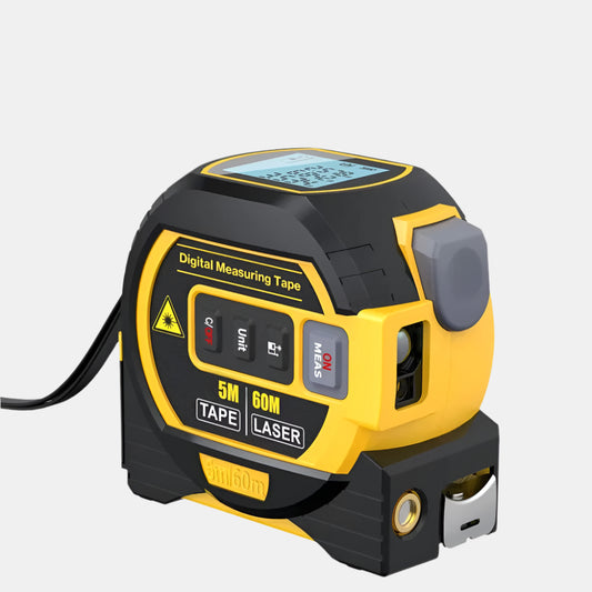 Multifunktionelt Digitalt Laser Målebånd Værktøj Tech Butik Gul 40 m/131.23 fod