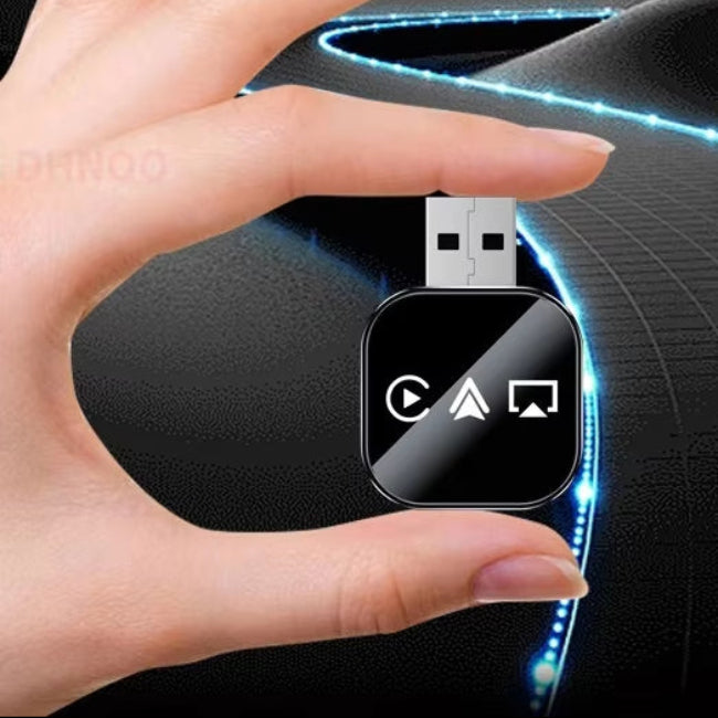 Trådløs CarPlay & Android Auto Adapter – Nem og Sikker Kørsel Elektriske stikkontakter og adaptere Tech Butik