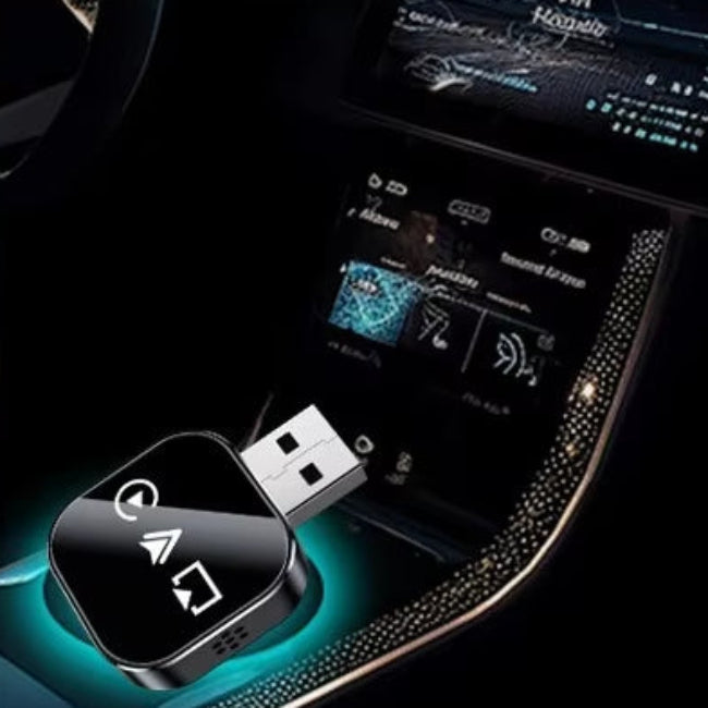 Trådløs CarPlay & Android Auto Adapter – Nem og Sikker Kørsel Elektriske stikkontakter og adaptere Tech Butik