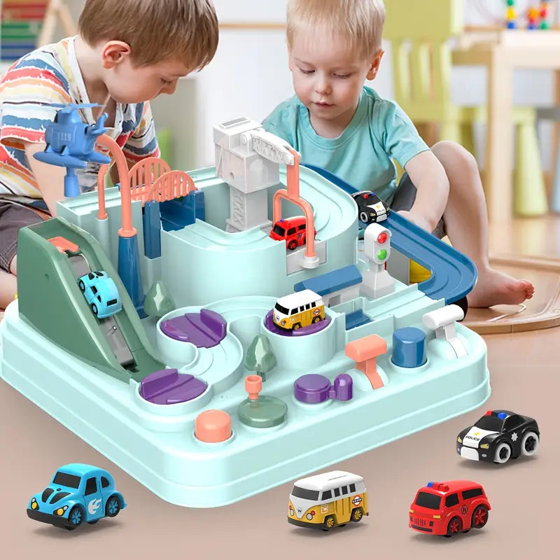 Magnetisk Bilbane – Interaktiv Montessori Legetøj med Biler Toys Tech Butik