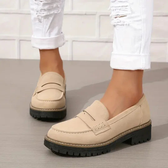 Ortopædiske damesko med elegant design og støtte hele dagen Women Shoes Tech Butik Beige 36