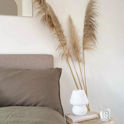 Moderne Bordlampe i Svampeform – Hyggelig og Dekorativ Belysning Lamps Tech Butik