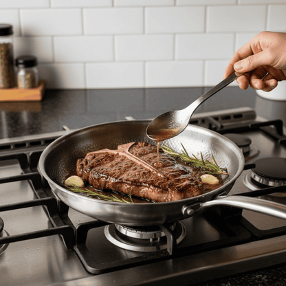 Premium Stegepande i Titan – Holdbar Non-Stick Stegepande til Alle Komfurtyper Kitchen Tech Butik