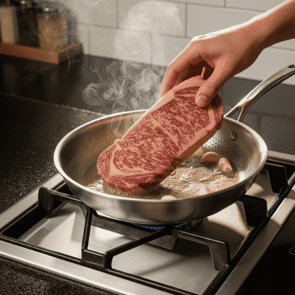 Premium Stegepande i Titan – Holdbar Non-Stick Stegepande til Alle Komfurtyper Kitchen Tech Butik