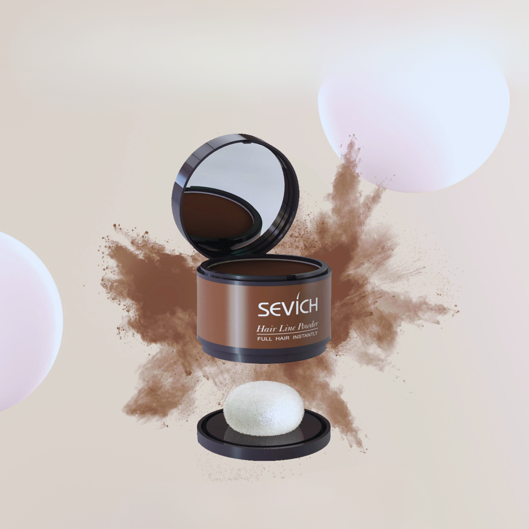 Vandfast Hårlinje-Koncealer i Pulverform – Naturlig Dækning Hele Dagen Hair Care Tech Butik