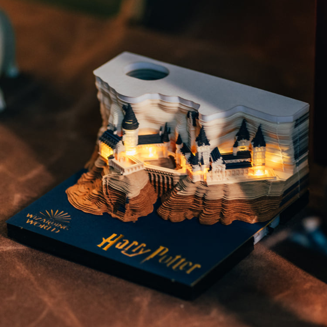 3D Kalender Memo Pad – Kreativ Skrivebordsorganisator til Noter og Planlægning Calendar Tech Butik