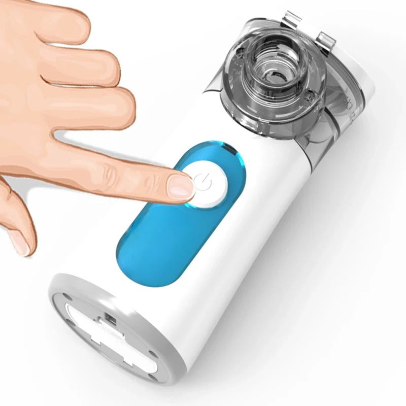 Bærbar Forstøver til Voksne og Børn – Hurtig og Bekvem Respiratorisk Behandling Health & Beauty Tech Butik