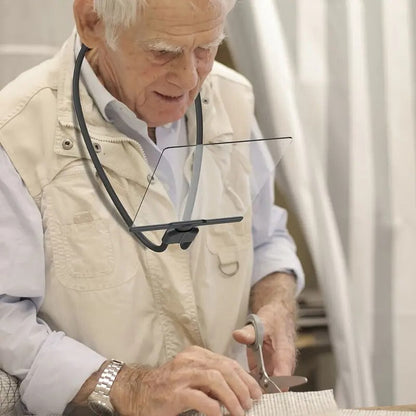 Håndfri ForstørrelsesGlas – Fleksibel Hals for Komfortabel Læsning Magnifying Glass Tech Butik