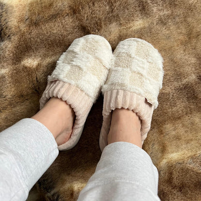 Nordiske Hygge Bløde Tøfler – Varme, Bløde & Stilfulde Indendørs Slippers Tech Butik