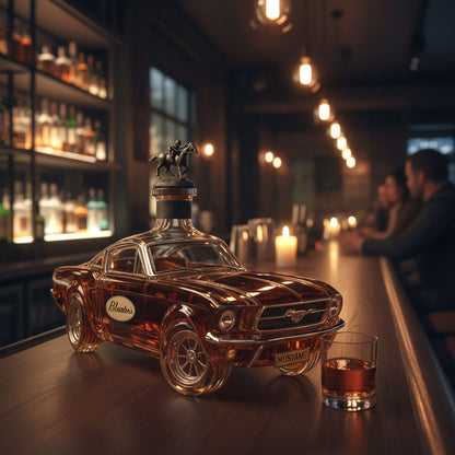 Mustang Whiskeykaraffel i bilform – Server med stil og et markant statement Kitchen Items Tech Butik