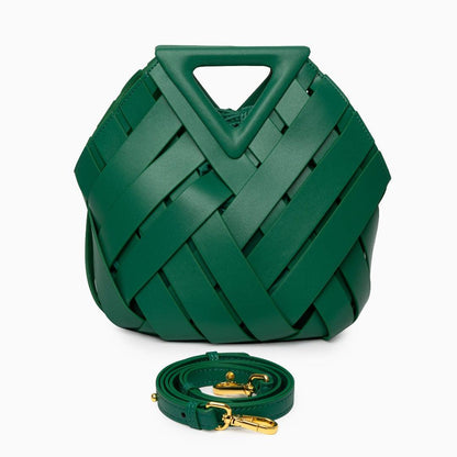Chic Flettet Håndtaske – Tidløs Struktur, Ubesværet Elegance Handbag Tech Butik