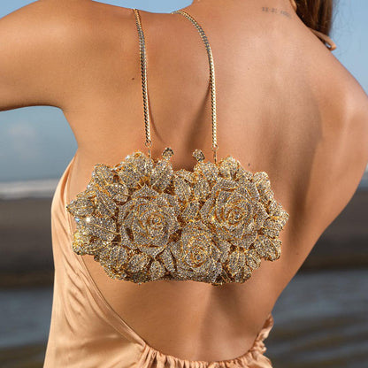 Stilfuld Rose Jewel kobling – Glimt med Sofistikeret Glamour Handbag Tech Butik