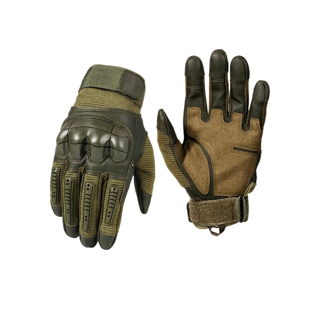 Handsker – Taktiske Arbejdshandsker med Forstærket Beskyttelse Indestructible Tactical Gloves Tech Butik Grøn Medium