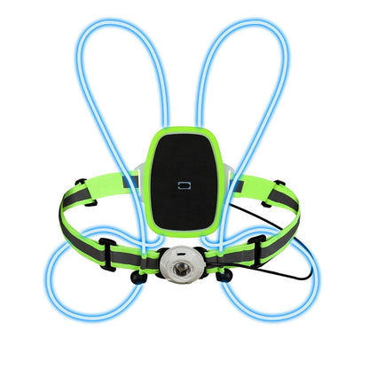 LED-vest til Løb og Udendørs Brug – Synlig, Justerbar og Sikker Tech Butik