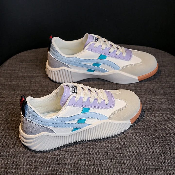 Kvinders Vintage Ortopædiske Sneakers – Stilfuld Komfort i Hvert Skridt Women's Shoes Tech Butik Blå 35