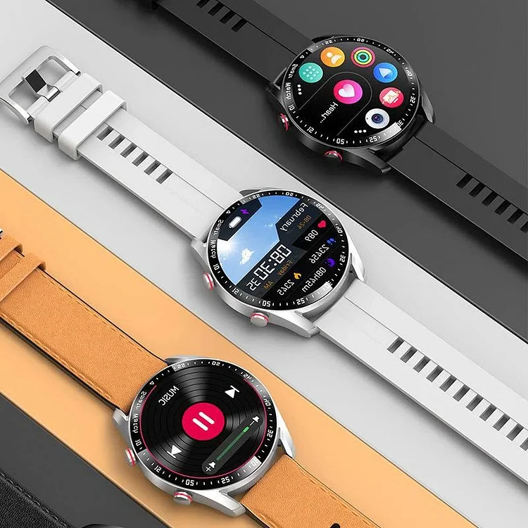 Omfattende Sundhed Smartwatch – Din Personlige Fitnessguide Smartwatch Tech Butik