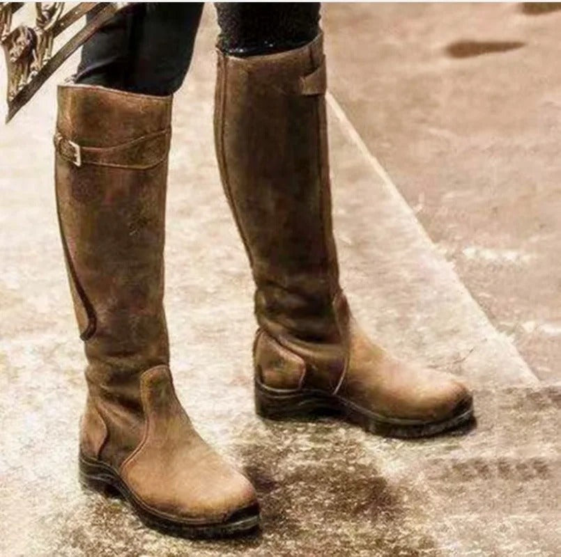 Vandtætte Kvindestøvler – Varm, Komfortabel og Skridsikker Women's Boots Tech Butik Brun 35