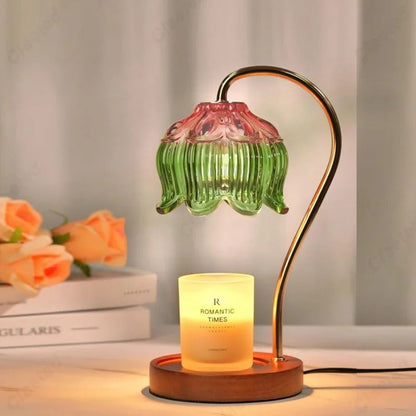 Candle Warmer Lampe - Elegant Stemning Møder Sikker, Beroligende Duft Lamp Tech Butik