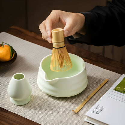 Ægte Keramisk Matcha Tesæt – Tidløse Essentials til Teseremonien Kitchen Accessories Tech Butik