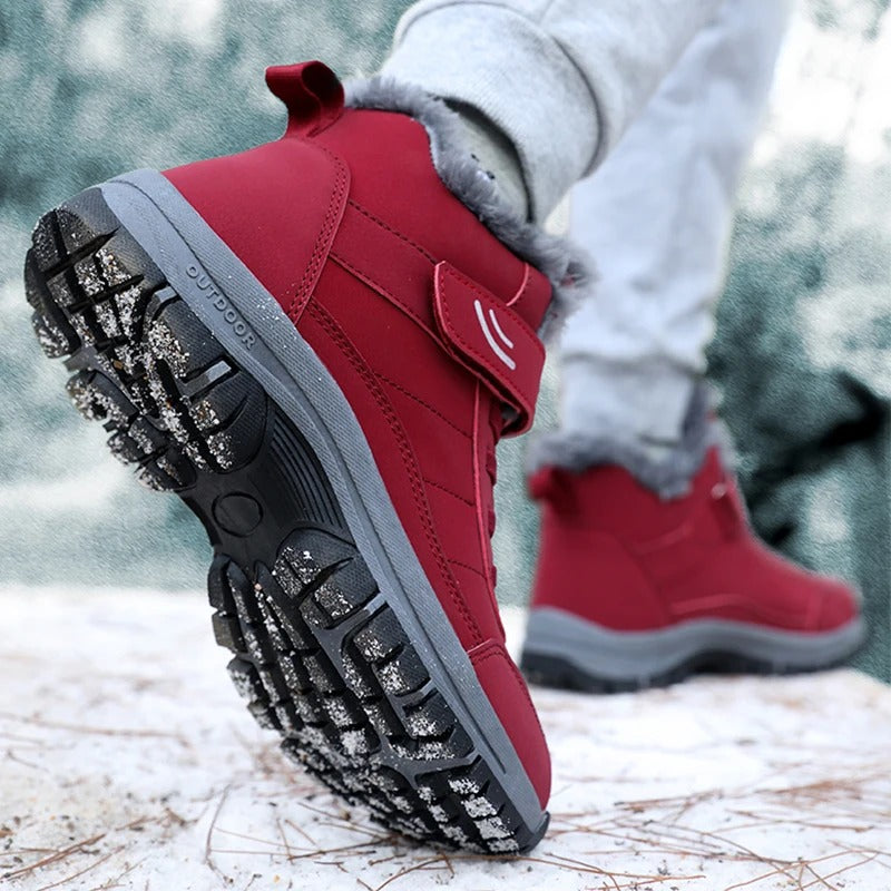 Behagelige Dame Letvægts Snestøvler – Pelskantet og Klar til Vejret Boots Tech Butik