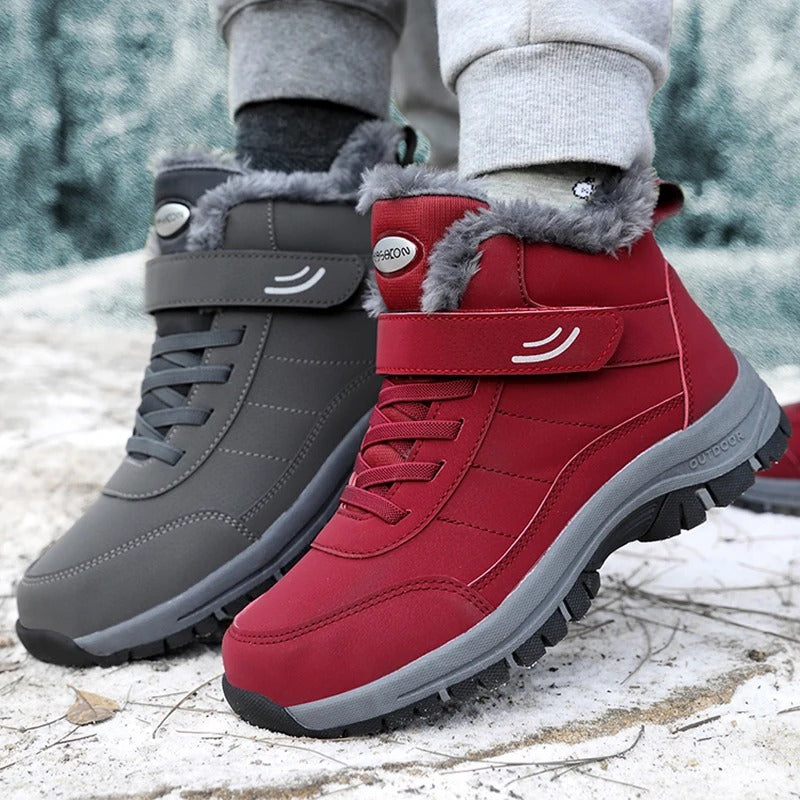 Behagelige Dame Letvægts Snestøvler – Pelskantet og Klar til Vejret Boots Tech Butik