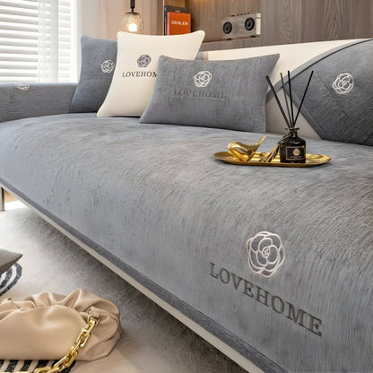 Moderne Skridsikker Sofabetræk – Anti-Skrid Beskyttelse & Elegant Pasform Sofa Covers Tech Butik