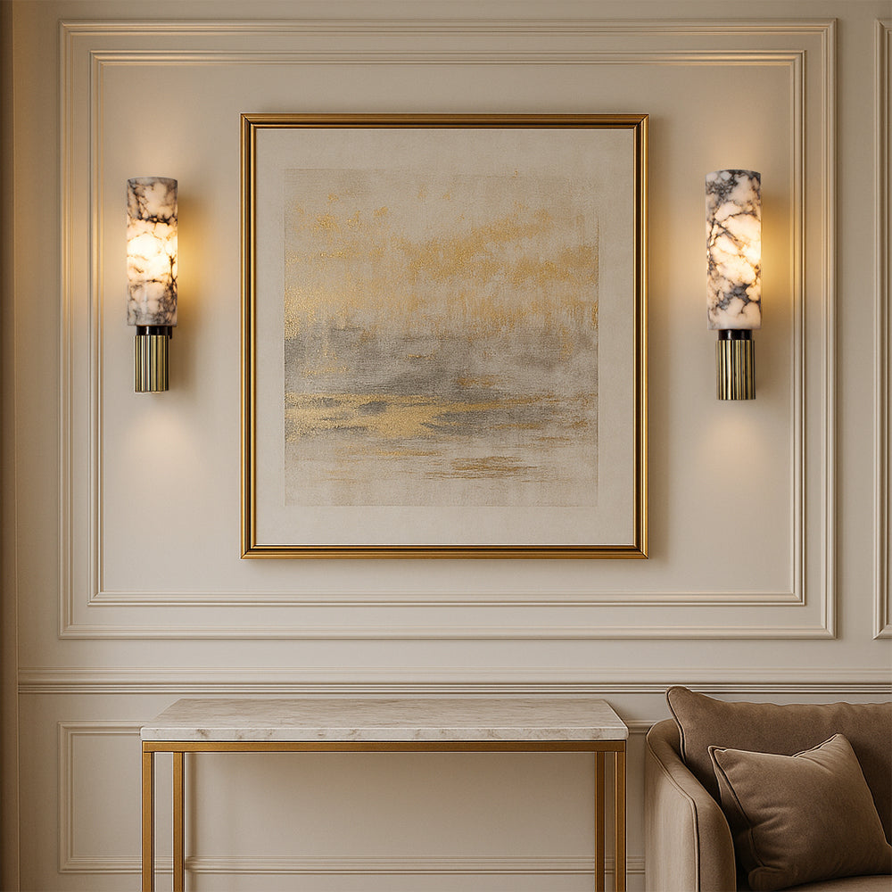 Elegant Væglampe – Industriel Elegance Møder Naturlig Charme Lamp Tech Butik