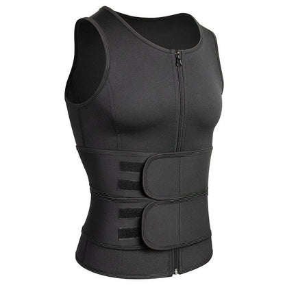 Træningsvest – Neopren Sauna Vest til Sved, Støtte og Effektiv Træning Fitness Tech Butik S