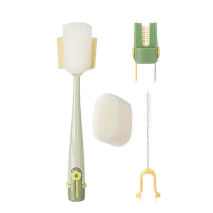 5-i-1 Flaskerenser – Effektiv, Ergonomisk og Praktisk Hele Dagen Cleaning Tools Tech Butik Grøn