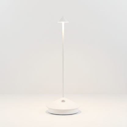 Bærbar Trådløs LED Bordlampe – Justerbar, Bærbar & Elegant Bordlamper Tech Butik Måne Hvid