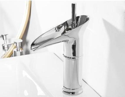 Vandfald Antik Vandhane – Elegant Messing Håndvaskblander Tech Butik