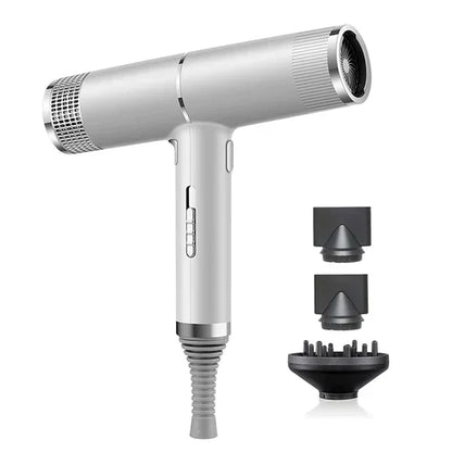 Ultralet Professionel Hårtørrer – Frisørkvalitet derhjemme Hair Dryer Tech Butik Grå