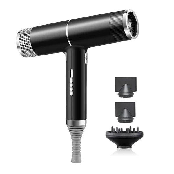Ultralet Professionel Hårtørrer – Frisørkvalitet derhjemme Hair Dryer Tech Butik Sort