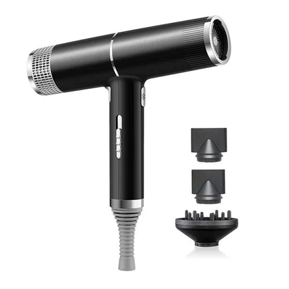 Ultralet Professionel Hårtørrer – Frisørkvalitet derhjemme Hair Dryer Tech Butik Sort