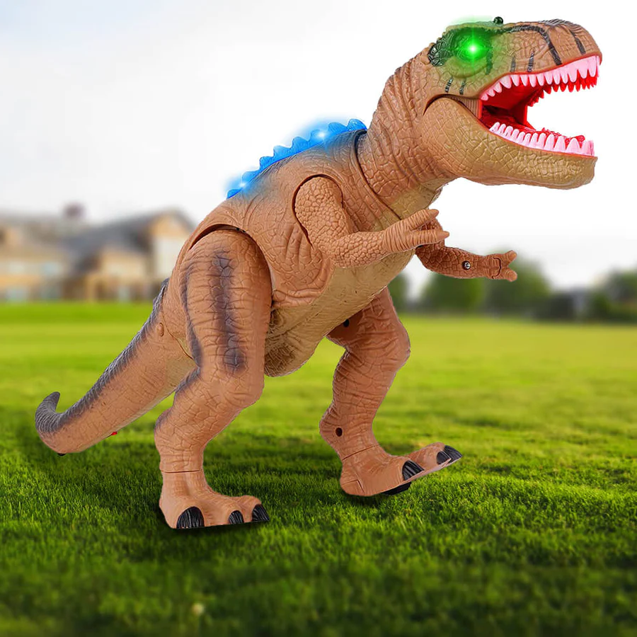 Fjernstyret Gående Dinosaur Legetøj – Realistisk Brølende Action Remote Control Robots Tech Butik