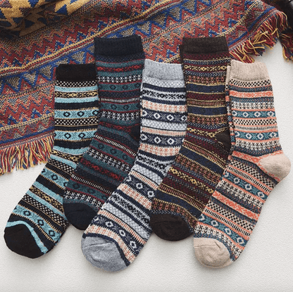 Skandinaviske Uldblandede Vinterstrømper Winter Socks Tech Butik