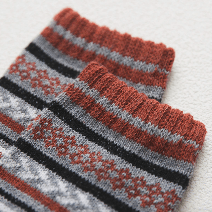 Skandinaviske Uldblandede Vinterstrømper Winter Socks Tech Butik