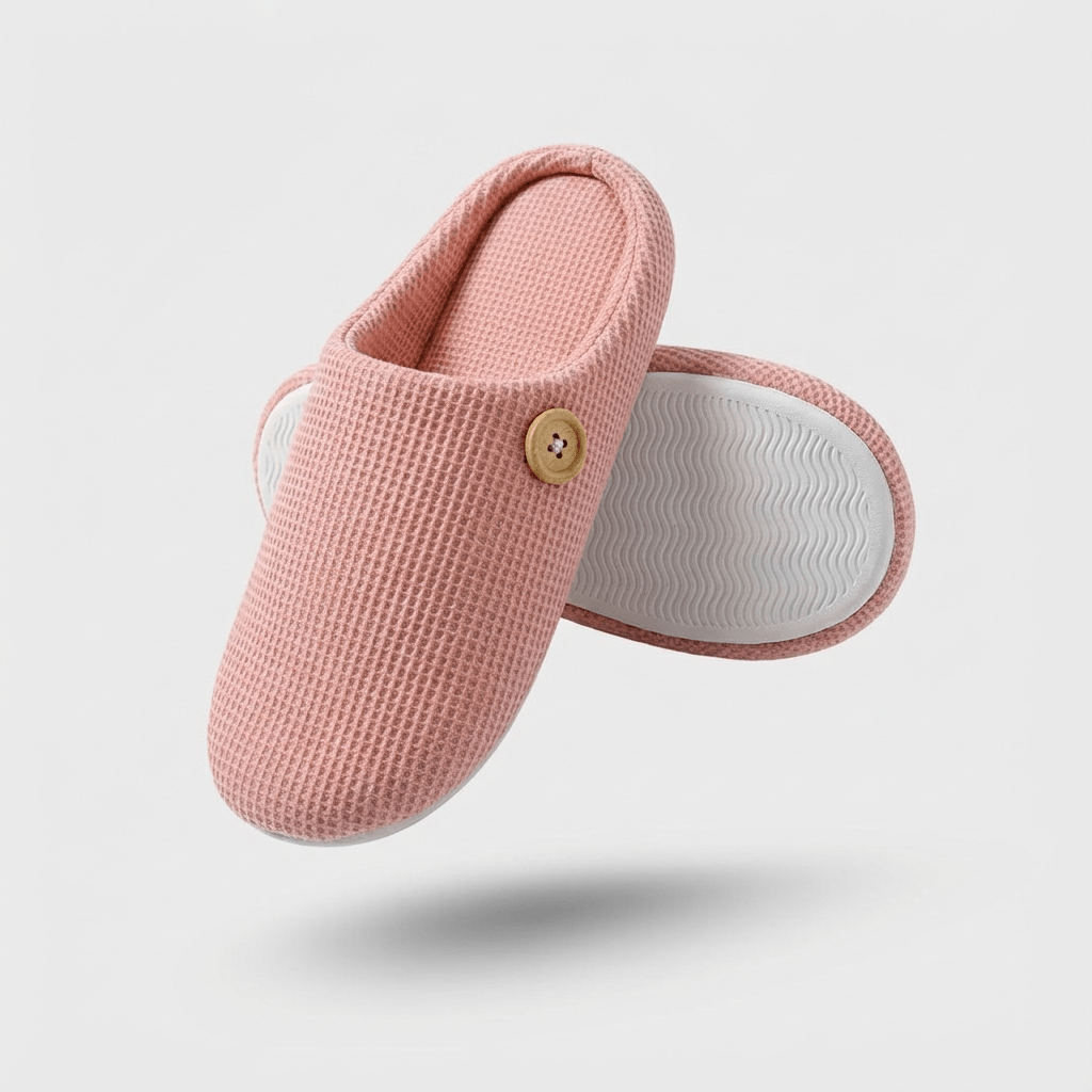 Tøfler – Skridsikre Ortopædiske Tøfler med Komfort og Støtte Slippers Tech Butik Rose 36-37